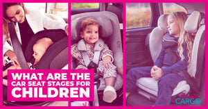 What are the car seat stages for children?