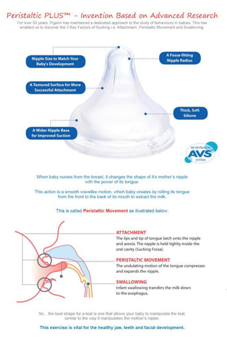 PIGEON SOFTOUCH™ PERISTALTIC PLUS™ 240ML- TWIN PACK