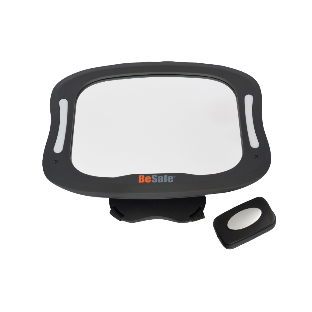 BESAFE BABY MIRROR XL 2 WITH LIGHTS Precious Cargo