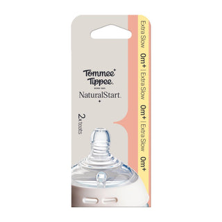 TOMMEE TIPPEE EXTRA SLOW FLOW TEATS- 2 PACK