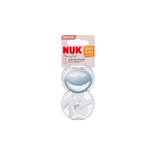 NUK MOMMY FEEL SILICONE SOOTHER- 2 PACK