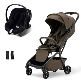 CHELINO PLATINUM LUNAR AIR & CYBEX ATON B2 TRAVEL SYSTEM