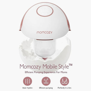 MOMCOZY MOBILE STYLE HANDS-FREE SLIM BREAST PUMP M6- DOUBLE