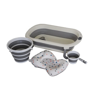 SNUGGLETIME FOLDABLE NEWBORN BATHTUB SET