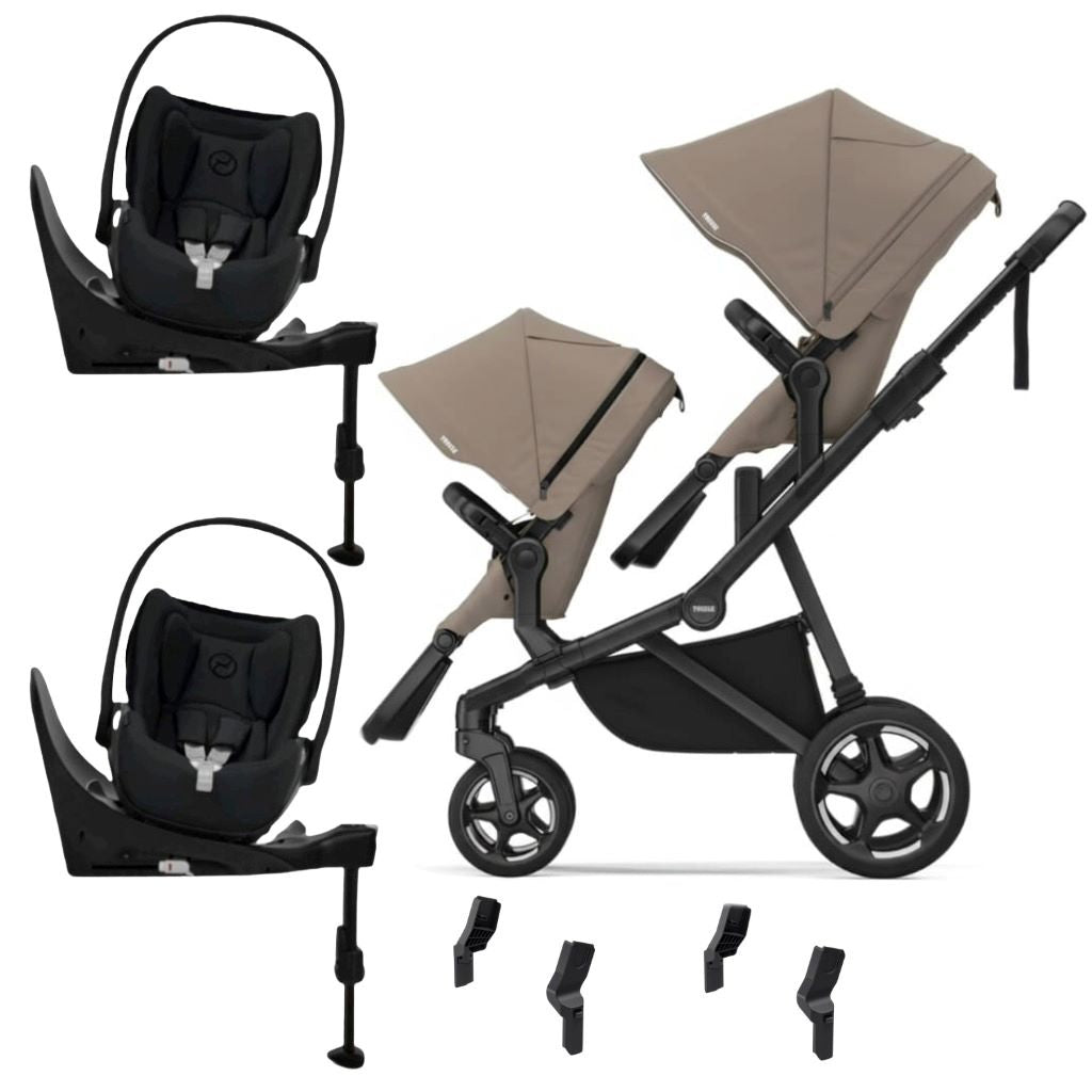 thule sleek adapter cybex THULE SLEEK 2 & CYBEX CLOUD T TWIN TRAVEL SYSTEM – Precious Cargo