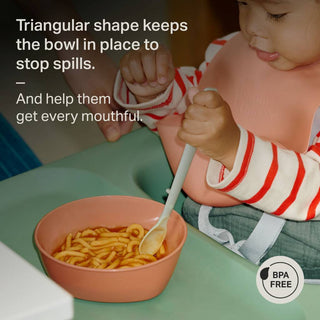 TOMMEE TIPPEE TRAVEL FEEDING BOWLS WITH LID & SPOON