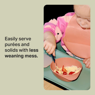 TOMMEE TIPPEE TRAVEL FEEDING BOWLS WITH LID & SPOON
