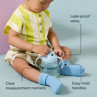 TOMMEE TIPPEE 240ML TRAINER SPOUT CUP 6M+