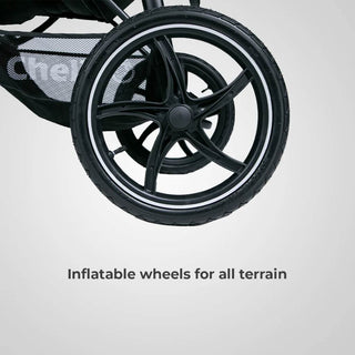 CHELINO PLATINUM URBAN RIDER II & CYBEX ATON B2 TRAVEL SYSTEM