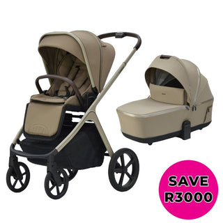 CHELINO PLATINUM LUNAR II STROLLER & CARRY COT