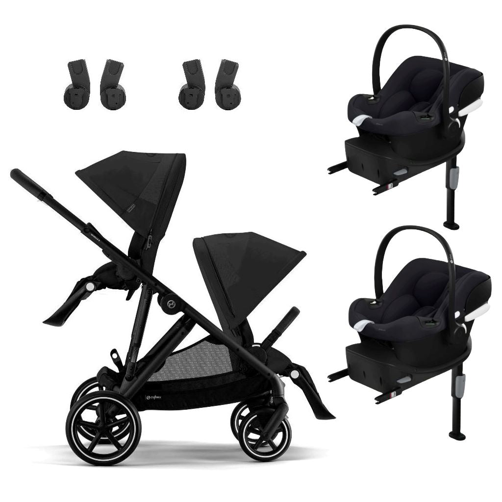 CYBEX GAZELLE S & ATON B2 TWIN TRAVEL SYSTEM – Precious Cargo