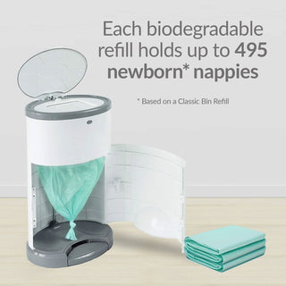 KORBELL CLASSIC HANDS-FREE NAPPY BIN 26L BUNDLE