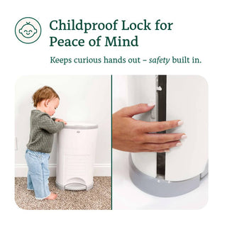 KORBELL CLASSIC HANDS-FREE NAPPY BIN 26L BUNDLE