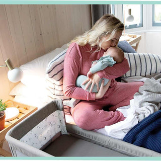 JOIE ROOMIE™ GLIDE GLIDING BEDSIDE CRIB & CO-SLEEPER