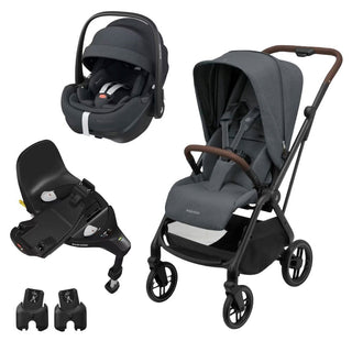 MAXI COSI LEONA², PEBBLE 360 PRO², FAMILYFIX 360 PRO (SLIDETECH™) TRAVEL SYSTEM