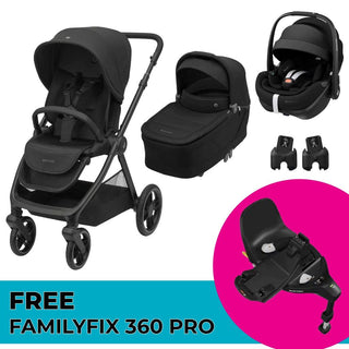 MAXI COSI OXFORD, PEBBLE 360 PRO², SENSE CARRY COT & FAMILYFIX 360 PRO