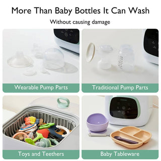 MOMCOZY KLEANPAL PRO BABY BOTTLE WASHER, STERILISER & DRYER