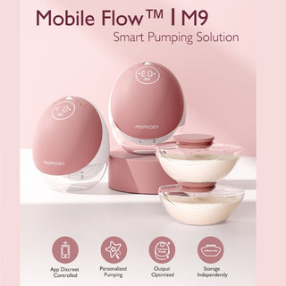 MOMCOZY MOBILE FLOW HANDS-FREE DOUBLE BREAST PUMP M9