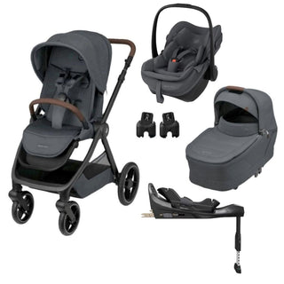 MAXI COSI OXFORD, PEBBLE SLIDE PRO, SENSE CARRY COT & FAMILYFIX SLIDE PRO