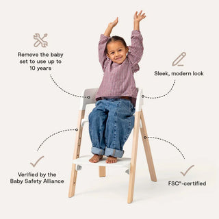 STOKKE STEPS HIGH CHAIR (NEW)