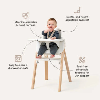 STOKKE STEPS HIGH CHAIR (NEW)
