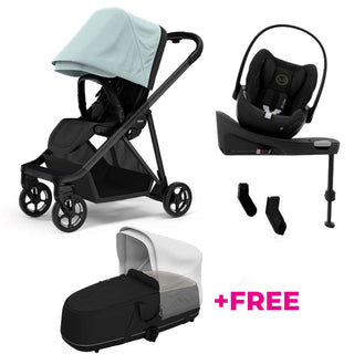 THULE SHINE & CYBEX CLOUD G TRAVEL SYSTEM WITH FREE BASSINET