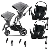 THULE SLEEK TWIN TRAVEL SYSTEM WITH CYBEX CLOUD Z2