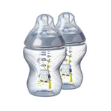TOMMEE TIPPEE BOTTLE 260ML DECORATED 2 PACK