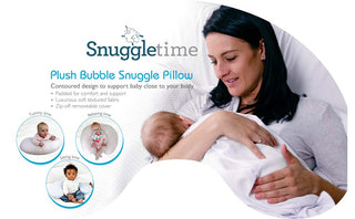 SNUGGLETIME PLUSH BUBBLE SNUGGLE PILLOW