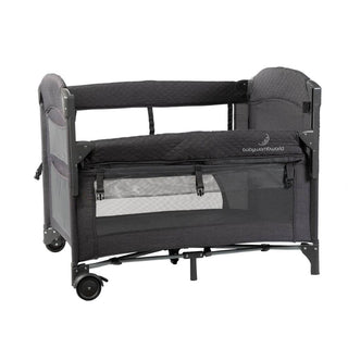BABYWOMBWORLD 2-IN-1 CO-SLEEPER AND CAMP COT