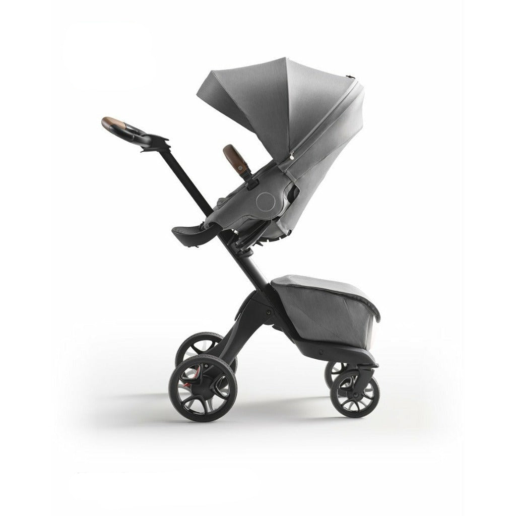 stokke xplory compatible car seats STOKKE® XPLORY® X WITH BASSINET & CAR SEAT ADAPTERS (display unit) – Precious Cargo