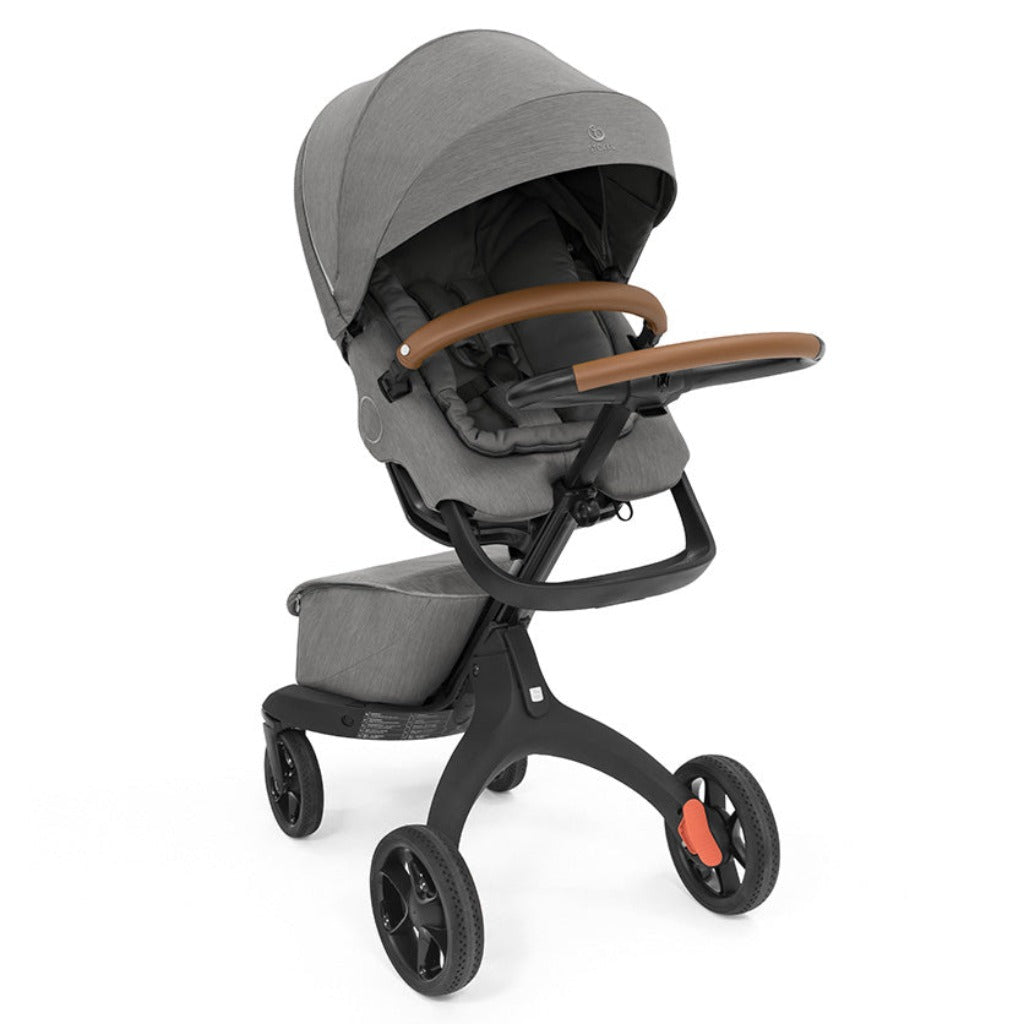 stokke xplory compatible car seats STOKKE® XPLORY® X WITH BASSINET & CAR SEAT ADAPTERS (display unit) – Precious Cargo