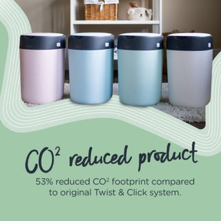 TOMMEE TIPPEE SANGENIC TWIST & CLICK ADVANCED NAPPY BIN STARTER KIT