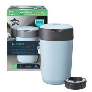 TOMMEE TIPPEE SANGENIC TWIST & CLICK ADVANCED NAPPY BIN- ECO FRIENDLIER