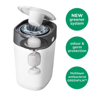 TOMMEE TIPPEE SANGENIC TWIST & CLICK ADVANCED NAPPY BIN- ECO FRIENDLIER