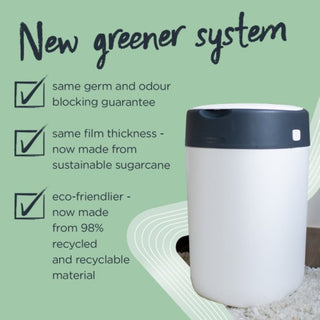 TOMMEE TIPPEE SANGENIC TWIST & CLICK ADVANCED NAPPY BIN- ECO FRIENDLIER