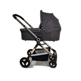 ALFA KIDS DELUXE STROLLER, CARRY COT AND PEBBLE PRO