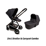 ALFA KIDS DELUXE STROLLER WITH CARRY COT