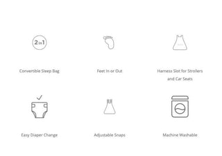 ERGOBABY ON THE MOVE SLEEP BAG