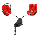 THULE SPRING AND CYBEX CLOUD T TRAVEL SYSTEM