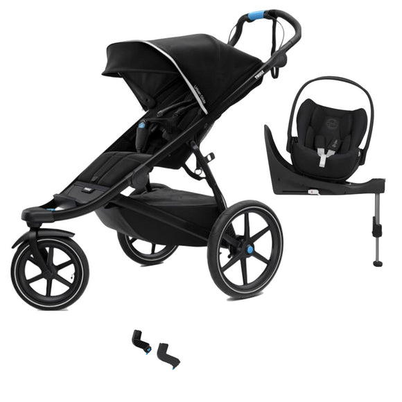THULE URBAN GLIDE 2 WITH CYBEX CLOUD T AND BASE T TRAVEL SYSTEM