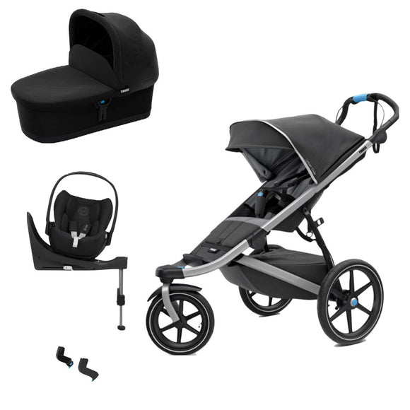 THULE URBAN GLIDE 2 & CYBEX CLOUD T TRAVEL SYSTEM (WITH BASSINET)